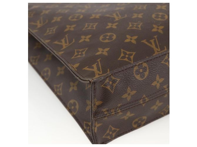 LOUIS VUITTON Monogram Sac Plat Hand Bag M51140 LV - vista 9