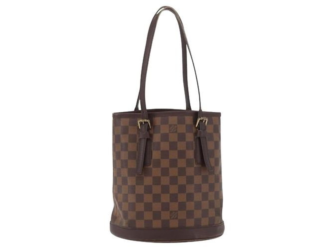 LOUIS VUITTON Damier Ebene Marais Shoulder Bag N42240 LV - vista 2