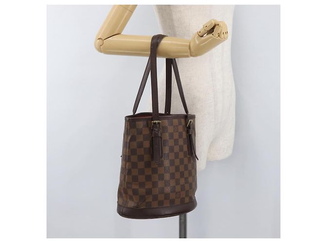 LOUIS VUITTON Damier Ebene Marais Shoulder Bag N42240 LV - vista 24