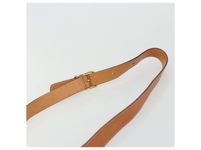 Céline CELINE Macadam Canvas Shoulder Bag PVC Leather Brown Gold - vista 8