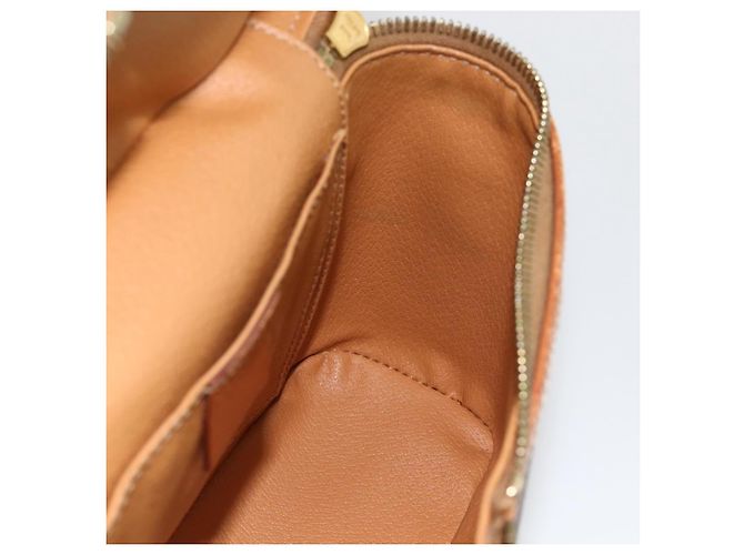 Céline CELINE Macadam Canvas Hand Bag PVC Leather 2way Brown Gold - vista 22