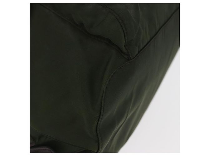 PRADA Rucksack Nylon Khaki Silver - Ansicht 17