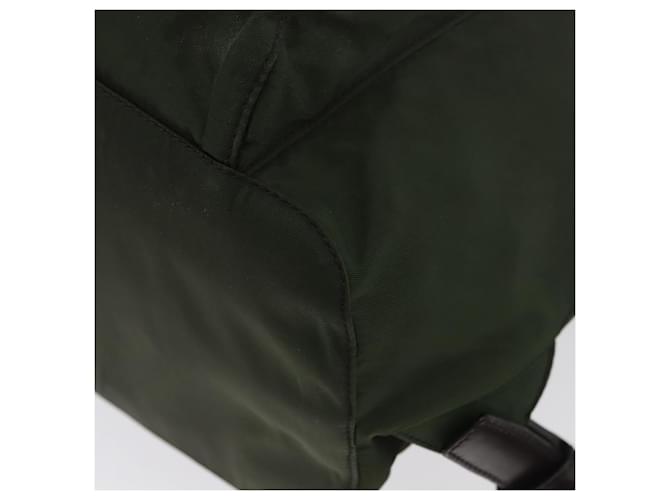 PRADA Rucksack Nylon Khaki Silver - Ansicht 18