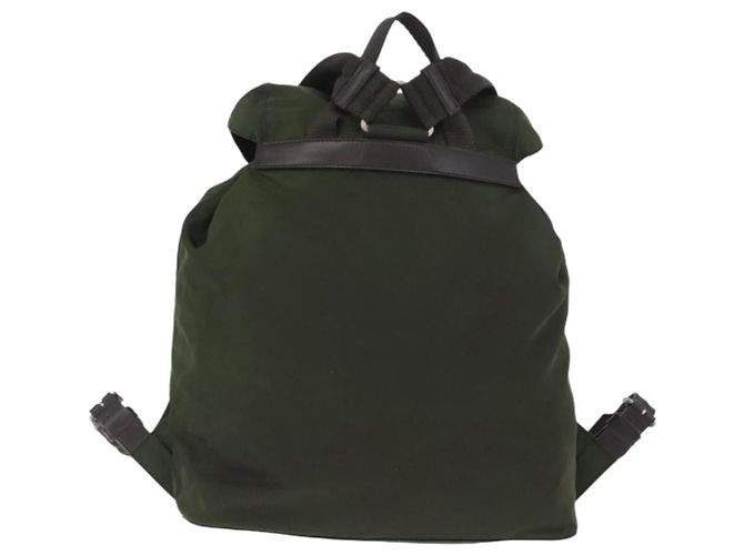 PRADA Rucksack Nylon Khaki Silver - Ansicht 2