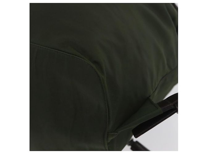 PRADA Rucksack Nylon Khaki Silver - Ansicht 20