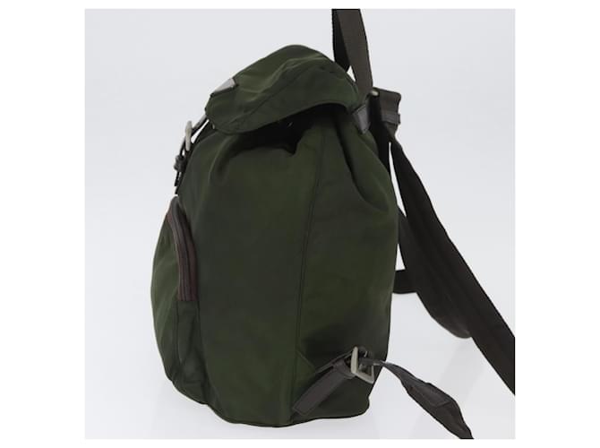PRADA Rucksack Nylon Khaki Silver - Ansicht 3