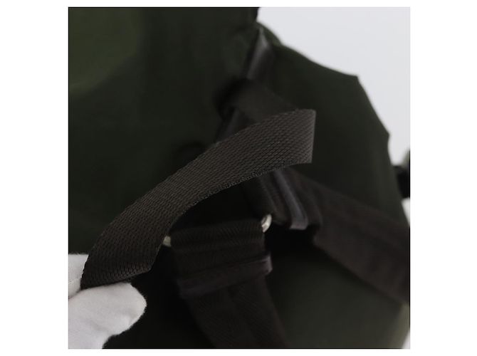 PRADA Rucksack Nylon Khaki Silver - Ansicht 7