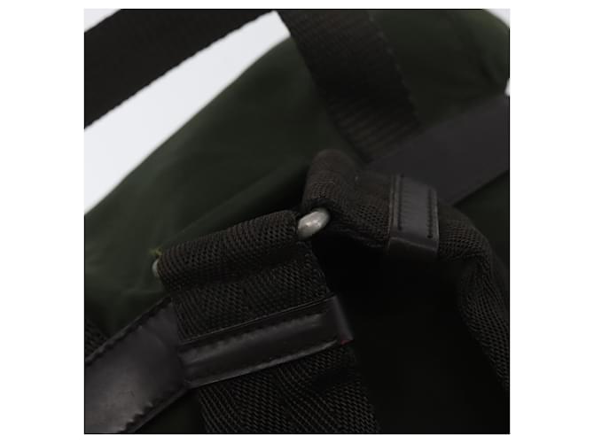 PRADA Rucksack Nylon Khaki Silver - Ansicht 8