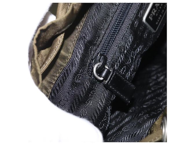 PRADA Rucksack Nylon Green Silver - Ansicht 29