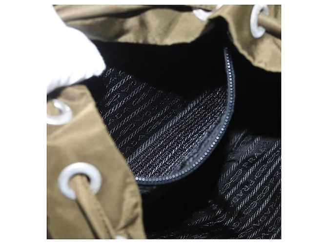 PRADA Rucksack Nylon Green Silver - Ansicht 30