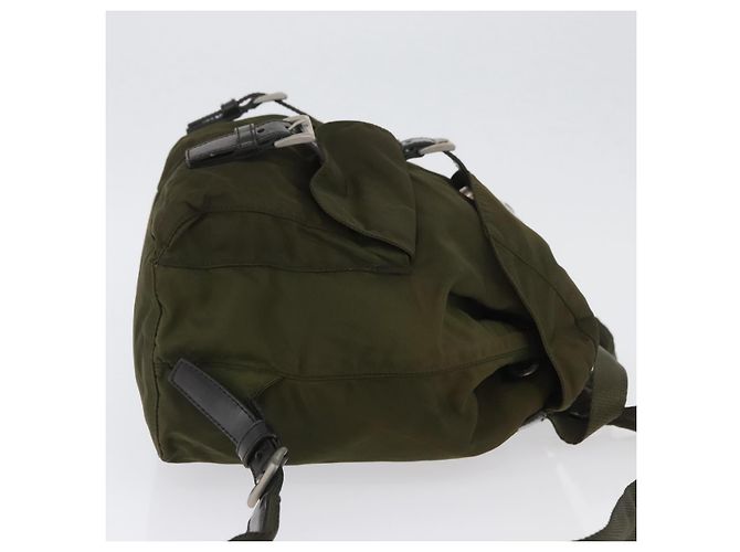 PRADA Rucksack Nylon Green Silver - Ansicht 4