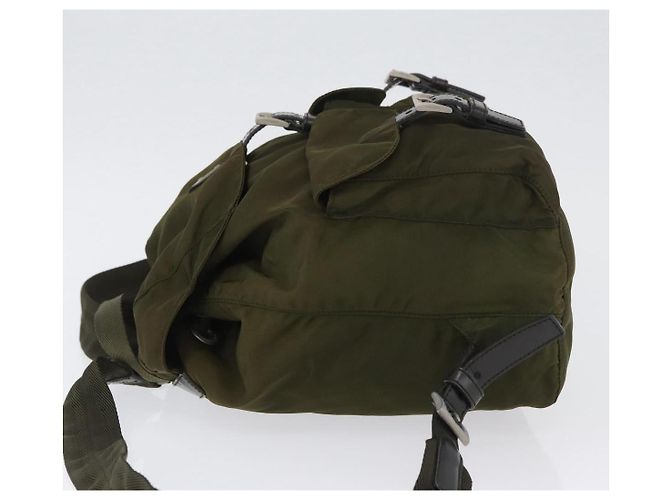 PRADA Rucksack Nylon Green Silver - Ansicht 5