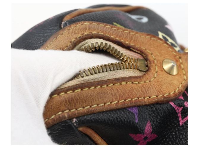 LOUIS VUITTON Monogram Multicolor Courtney MM Bag 2way Black M45642 - vista 11
