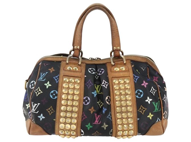 LOUIS VUITTON Monogram Multicolor Courtney MM Bag 2way Black M45642 - vista 13