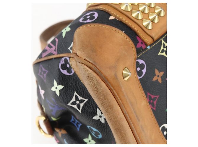 LOUIS VUITTON Monogram Multicolor Courtney MM Bag 2way Black M45642 - vista 14