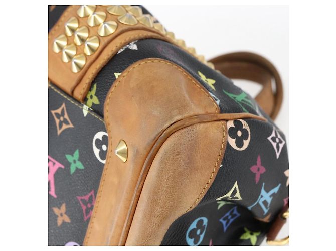 LOUIS VUITTON Monogram Multicolor Courtney MM Bag 2way Black M45642 - vista 15