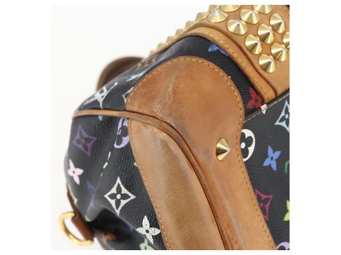 LOUIS VUITTON Monogram Multicolor Courtney MM Bag 2way Black M45642 - vista 16