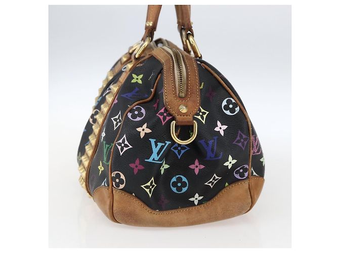LOUIS VUITTON Monogram Multicolor Courtney MM Bag 2way Black M45642 - vista 4