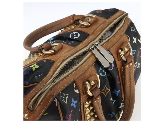 LOUIS VUITTON Monogram Multicolor Courtney MM Bag 2way Black M45642 - vista 6