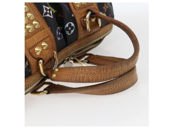 LOUIS VUITTON Monogram Multicolor Courtney MM Bag 2way Black M45642 - vista 7