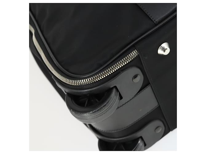 PRADA Suitcase Nylon Black Silver - vista 14