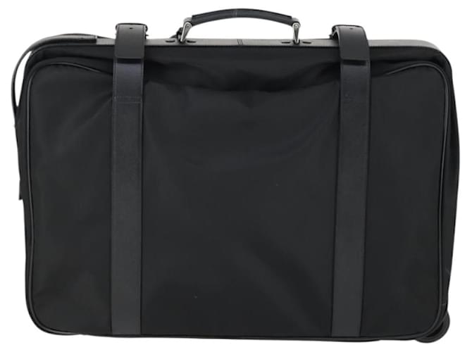 PRADA Suitcase Nylon Black Silver - vista 2