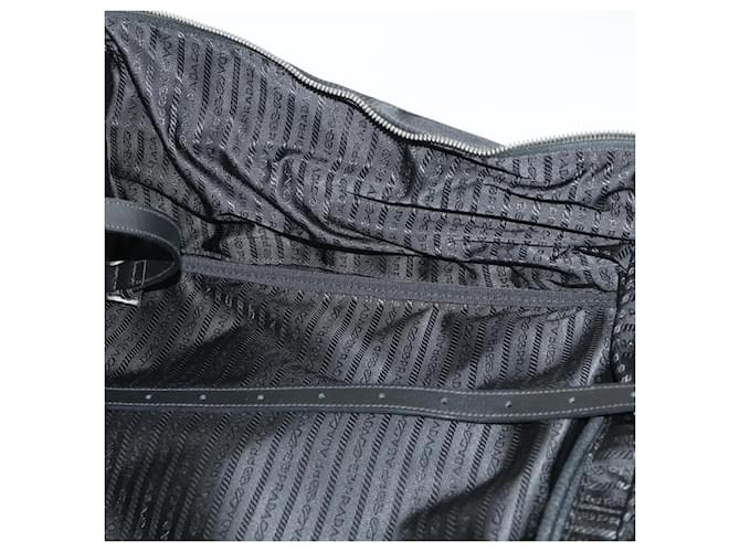PRADA Suitcase Nylon Black Silver - vista 24