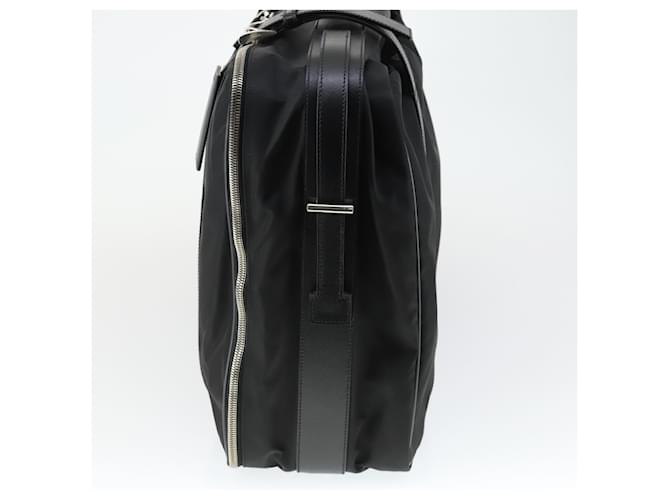 PRADA Suitcase Nylon Black Silver - vista 3