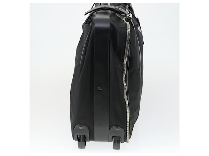 PRADA Suitcase Nylon Black Silver - vista 4