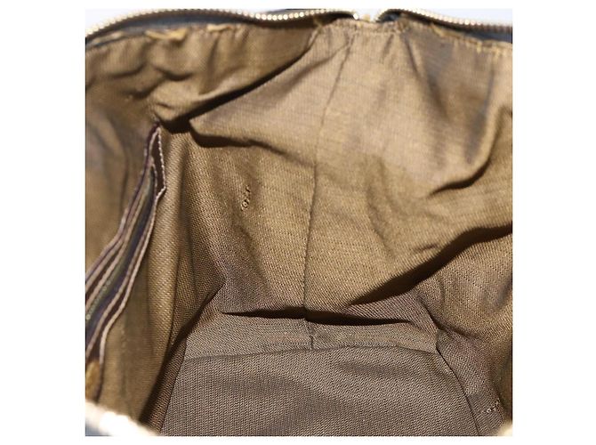 FENDI Zucca Canvas Hand Bag Brown Black - vista 20