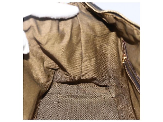 FENDI Zucca Canvas Hand Bag Brown Black - vista 21