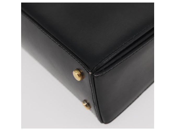 Céline CELINE Hand Bag Leather Black Gold - vista 14