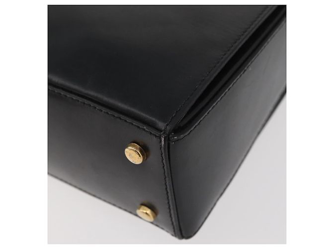 Céline CELINE Hand Bag Leather Black Gold - vista 16