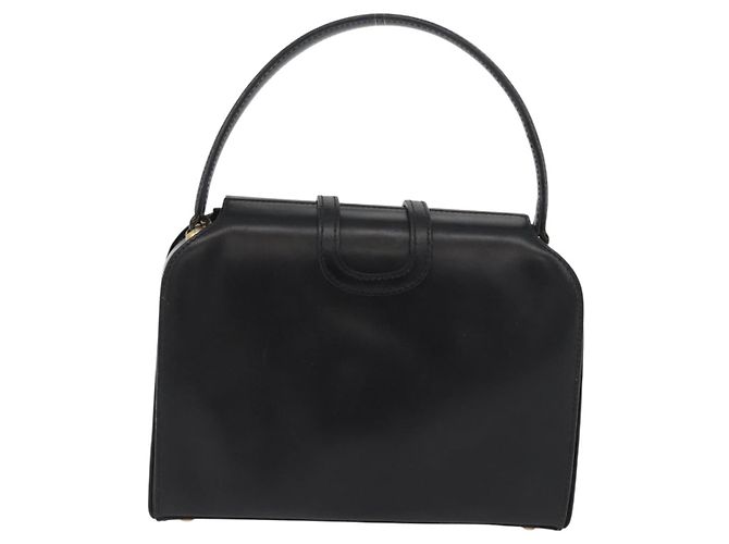 Céline CELINE Hand Bag Leather Black Gold - vista 2