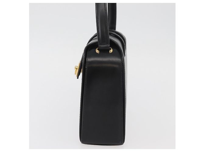 Céline CELINE Hand Bag Leather Black Gold - vista 3