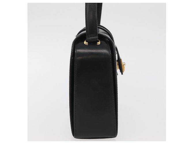 Céline CELINE Hand Bag Leather Black Gold - vista 4