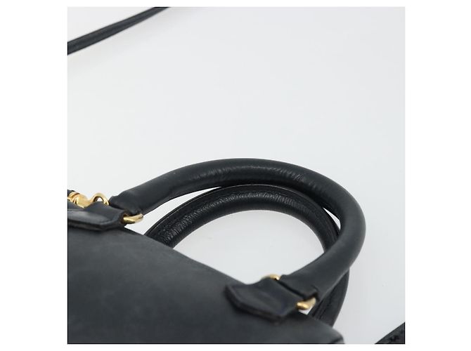 Céline CELINE Hand Bag Leather 2way Gold Navy - vista 14