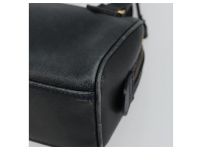Céline CELINE Hand Bag Leather 2way Gold Navy - vista 16