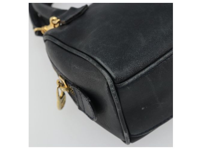 Céline CELINE Hand Bag Leather 2way Gold Navy - vista 17