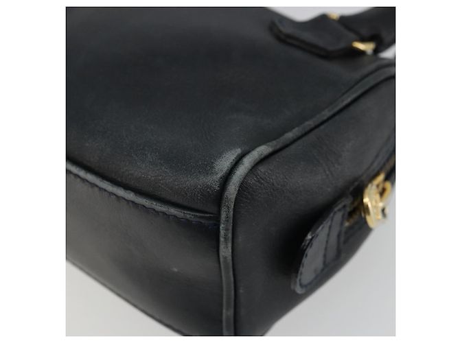 Céline CELINE Hand Bag Leather 2way Gold Navy - vista 18