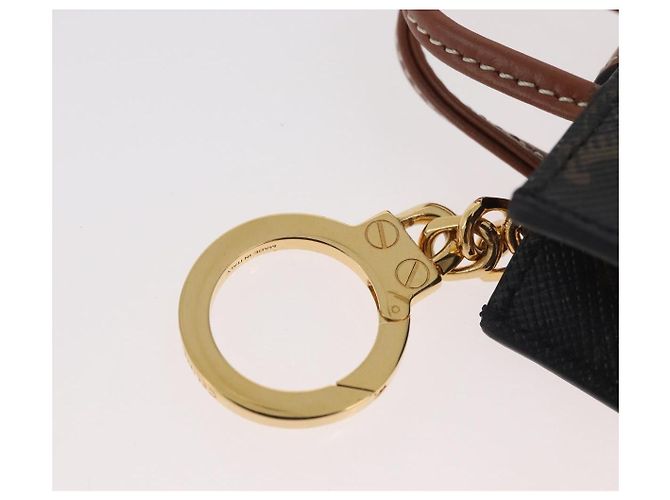Céline CELINE Triomphe Canvas Micro Vertical Cabas Charm PVC Brown Gold - vista 9