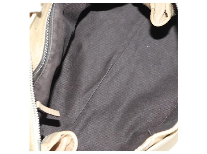Chloé Chloe Paddington Hand Bag Leather Gold Silver - vista 10