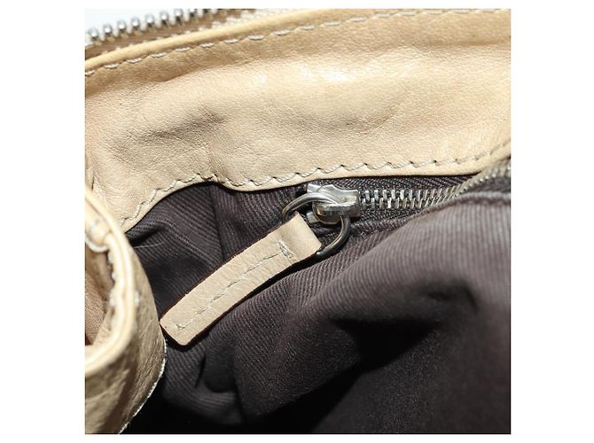 Chloé Chloe Paddington Hand Bag Leather Gold Silver - vista 24