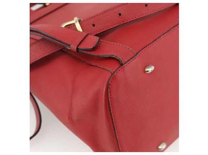 Céline CELINE Rucksack Leder Rot Gold - Ansicht 17