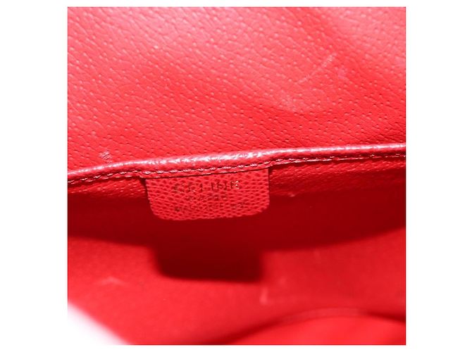 Céline CELINE Rucksack Leder Rot Gold - Ansicht 18