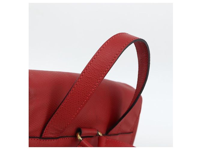 Céline CELINE Rucksack Leder Rot Gold - Ansicht 7