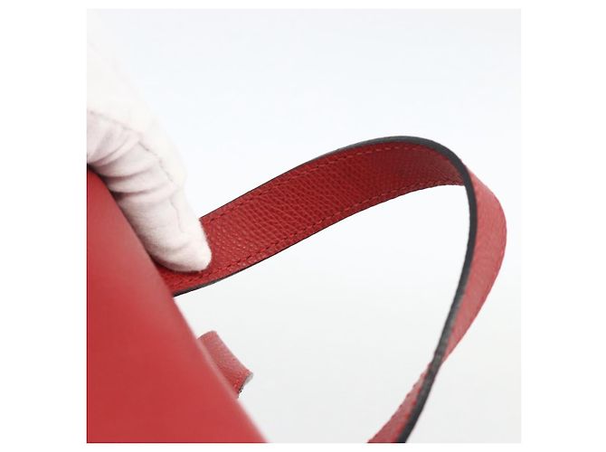 Céline CELINE Rucksack Leder Rot Gold - Ansicht 8