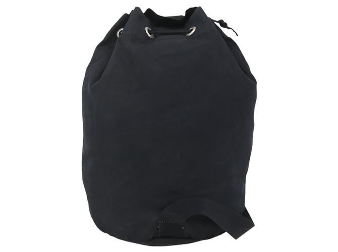 PRADA Purse Shoulder Bag Nylon Black Silver - vista 2