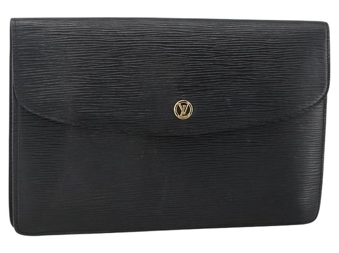 LOUIS VUITTON Epi Montaigne 27 Clutch Bag Preto M52652 LV - vista 2