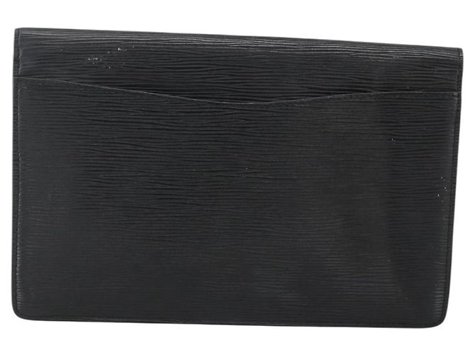 LOUIS VUITTON Epi Montaigne 27 Clutch Bag Preto M52652 LV - vista 3